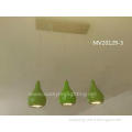 Green color bottle shaped modern hanging lights